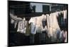 Laundry on Line in Slum Area in New York City-Vernon Merritt III-Mounted Photographic Print
