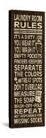 Laundry Room Rules II-N. Harbick-Stretched Canvas