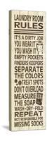 Laundry Room Rules III-N Harbick-Stretched Canvas