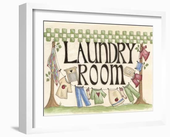 Laundry Room-Debbie McMaster-Framed Giclee Print
