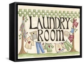 Laundry Room-Debbie McMaster-Framed Stretched Canvas