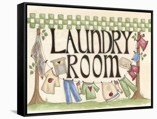 Laundry Room-Debbie McMaster-Framed Stretched Canvas