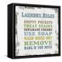 Laundry Rules-Lauren Gibbons-Framed Stretched Canvas