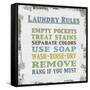 Laundry Rules-Lauren Gibbons-Framed Stretched Canvas