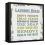 Laundry Rules-Lauren Gibbons-Framed Stretched Canvas