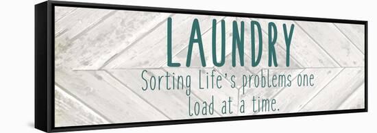 Laundry Sorting-Kimberly Allen-Framed Stretched Canvas