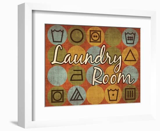 Laundry Symbols I-N. Harbick-Framed Art Print