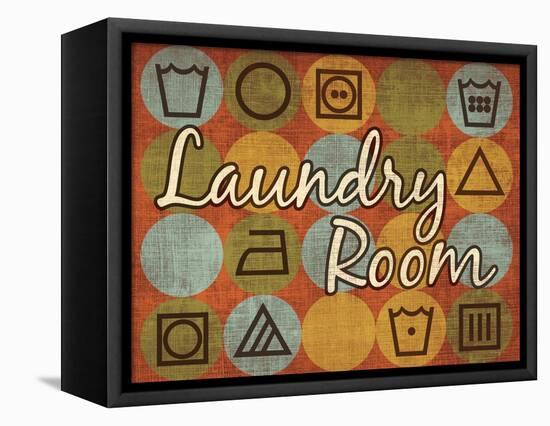 Laundry Symbols I-N. Harbick-Framed Stretched Canvas