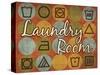 Laundry Symbols I-N. Harbick-Stretched Canvas