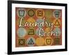 Laundry Symbols I-N. Harbick-Framed Art Print