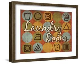 Laundry Symbols I-N. Harbick-Framed Art Print