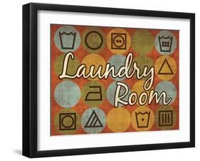 Laundry Symbols I-N. Harbick-Framed Art Print