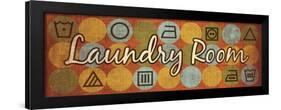 Laundry Symbols Panel I-N. Harbick-Framed Art Print