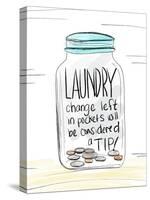 Laundry Tip Jar-Anna Quach-Stretched Canvas