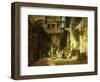 Laundry Women at the Well-Carl Spitzweg-Framed Giclee Print