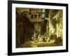 Laundry Women at the Well-Carl Spitzweg-Framed Giclee Print