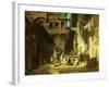 Laundry Women at the Well-Carl Spitzweg-Framed Giclee Print