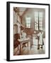 Laundry Work, Tennyson Street School, Battersea, London, 1907-null-Framed Photographic Print