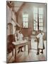 Laundry Work, Tennyson Street School, Battersea, London, 1907-null-Mounted Photographic Print