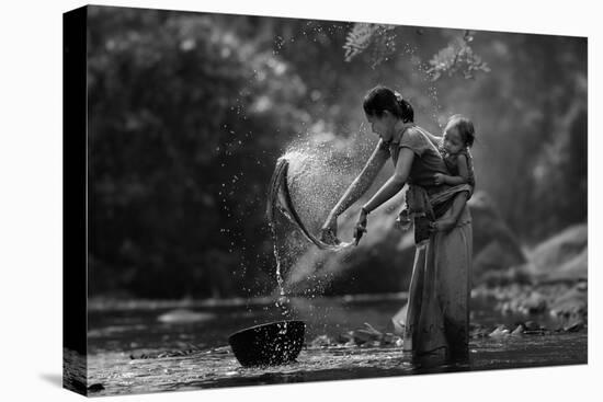 Laundry-Asit-Stretched Canvas