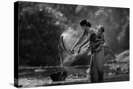 Laundry-Asit-Stretched Canvas