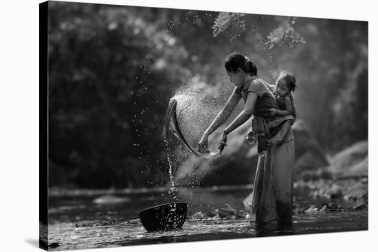 Laundry-Asit-Stretched Canvas