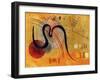 Launelinie-Wassily Kandinsky-Framed Giclee Print