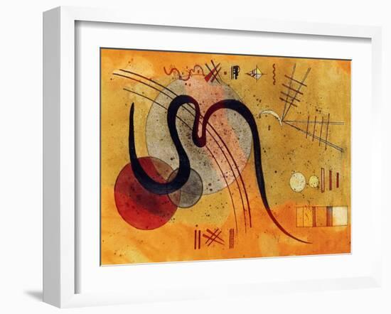 Launelinie-Wassily Kandinsky-Framed Giclee Print
