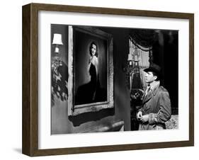 LAURA, 1944 directed by OTTO PREMINGER Dana Andrews (b/w photo)-null-Framed Photo