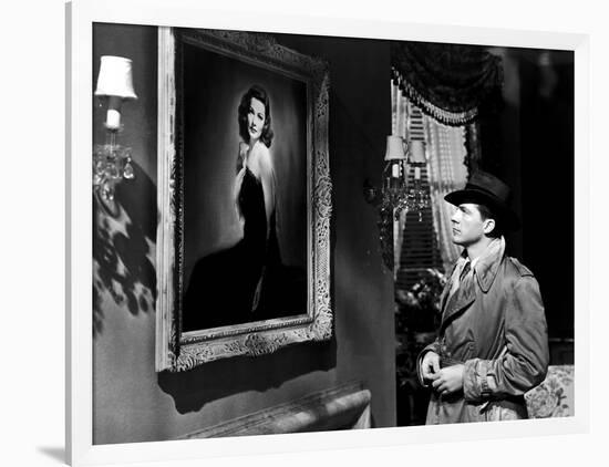 LAURA, 1944 directed by OTTO PREMINGER Dana Andrews (b/w photo)-null-Framed Photo