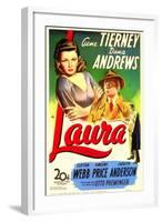 Laura, 1944-null-Framed Art Print