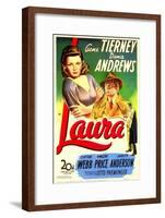 Laura, 1944-null-Framed Art Print