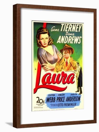 Laura, 1944-null-Framed Art Print