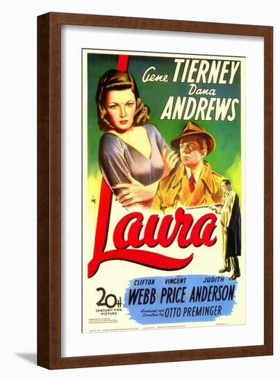 Laura, 1944-null-Framed Art Print