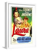 Laura, 1944-null-Framed Art Print