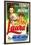 Laura, 1944-null-Framed Art Print