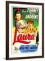 Laura, 1944-null-Framed Art Print