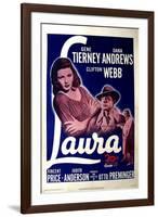 Laura, 1944-null-Framed Art Print