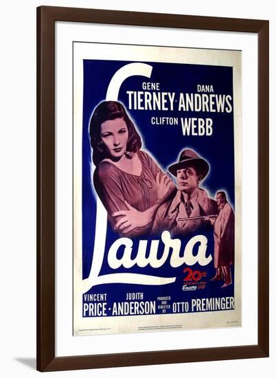 Laura, 1944-null-Framed Art Print