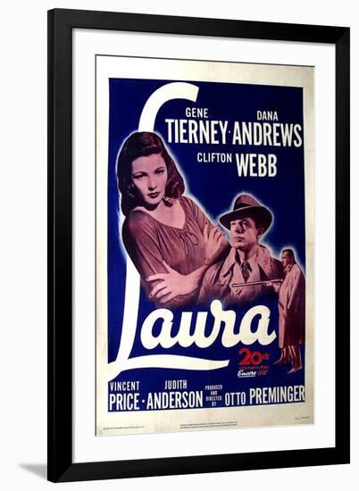 Laura, 1944-null-Framed Art Print