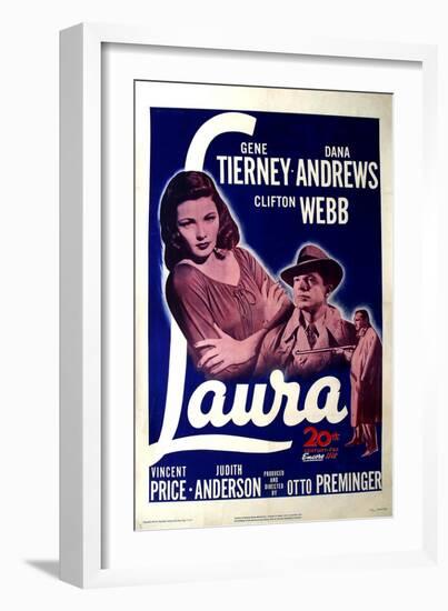 Laura, 1944-null-Framed Art Print