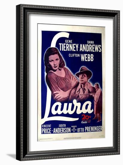 Laura, 1944-null-Framed Art Print