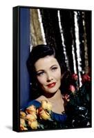 LAURA by OttoPreminger with Gene Tierney, 1944 (photo)-null-Framed Stretched Canvas