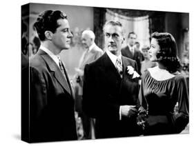 Laura, Dana Andrews, Clifton Webb, Gene Tierney, 1944-null-Stretched Canvas