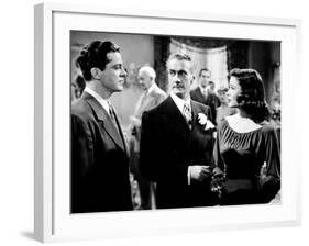 Laura, Dana Andrews, Clifton Webb, Gene Tierney, 1944-null-Framed Photo