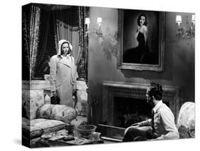 Laura, Gene Tierney, Dana Andrews, 1944-null-Stretched Canvas