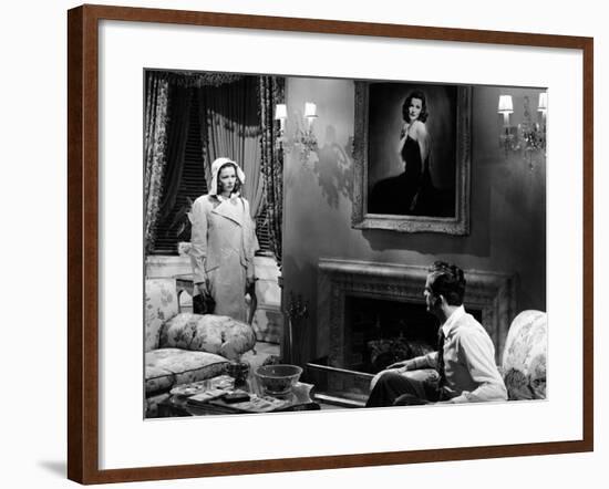 Laura, Gene Tierney, Dana Andrews, 1944-null-Framed Photo