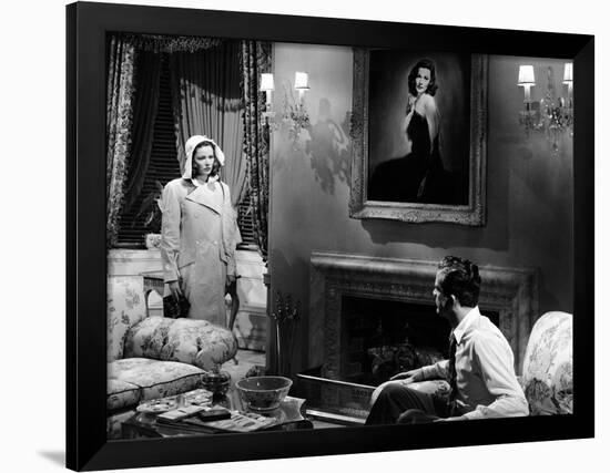 Laura, Gene Tierney, Dana Andrews, 1944-null-Framed Photo