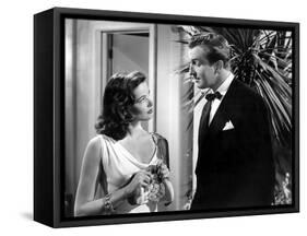 Laura, Gene Tierney, Vincent Price, 1944-null-Framed Stretched Canvas