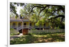 Laura' Historic Antebellum Creole Plantation House, Louisiana, USA-Cindy Miller Hopkins-Framed Photographic Print